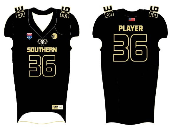 2025 Southern Rams AYF Football Game Jerseys