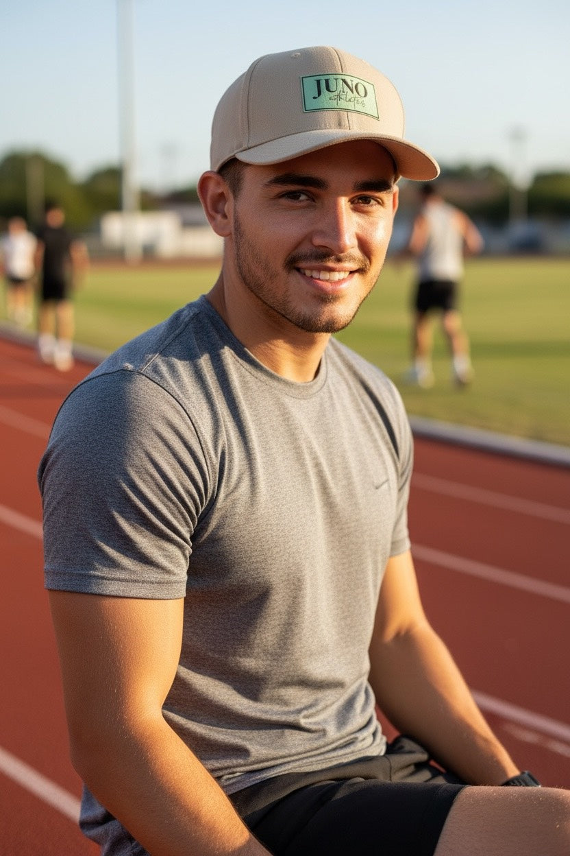 Juno Athletics Silver Performance Hat (i8540)