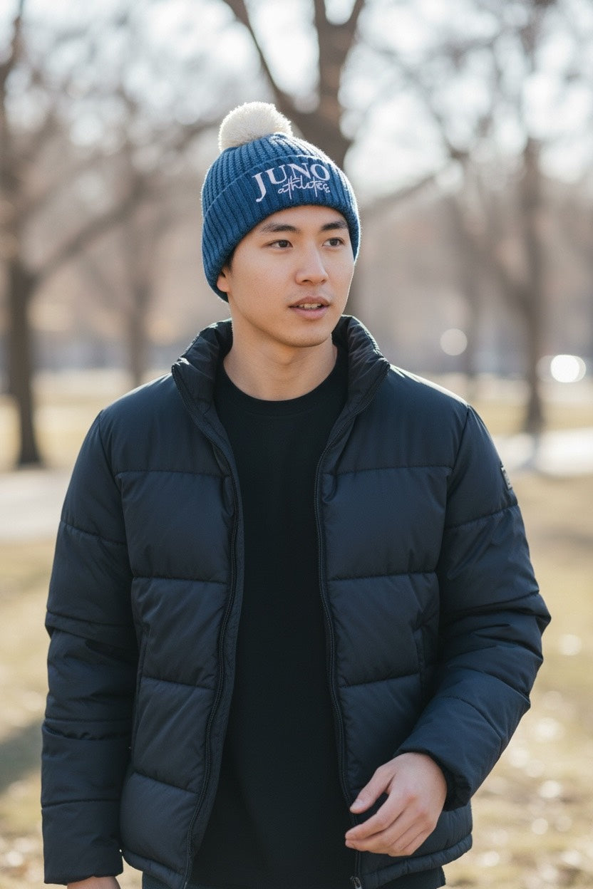 Juno Premium Waffle Knit Cap w/ Cuff