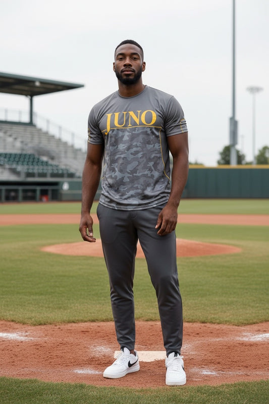 Juno Black Old Gold Camo SS