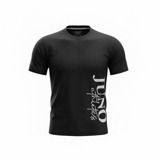 Juno 1/4 Zip BP Jacket (Black)