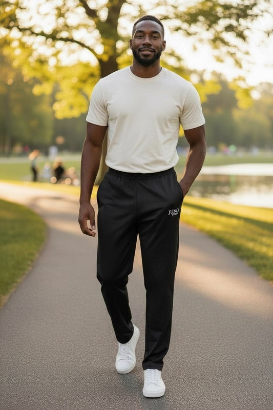 Juno Heathered Fleece Sweatpants