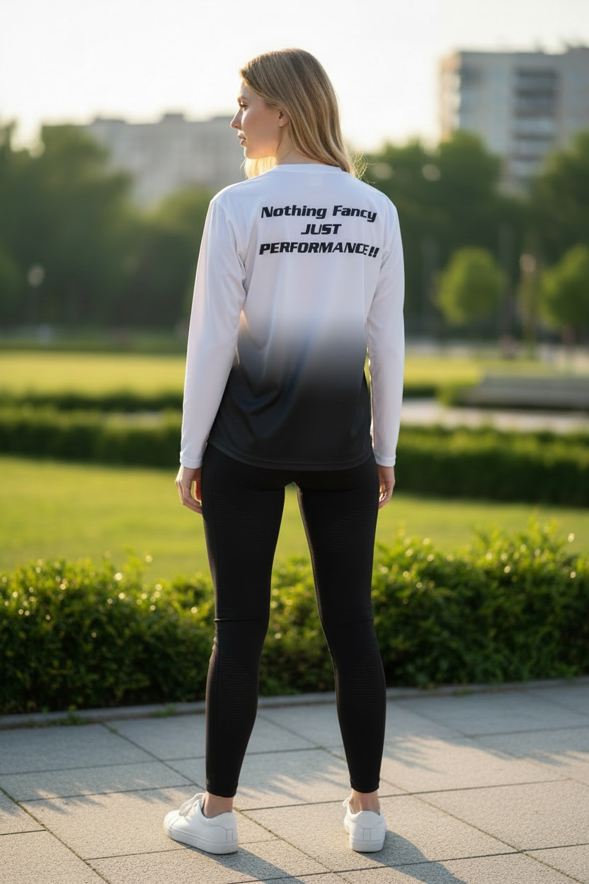 Juno "Nothing Fancy Just Performance"  Long Sleeve