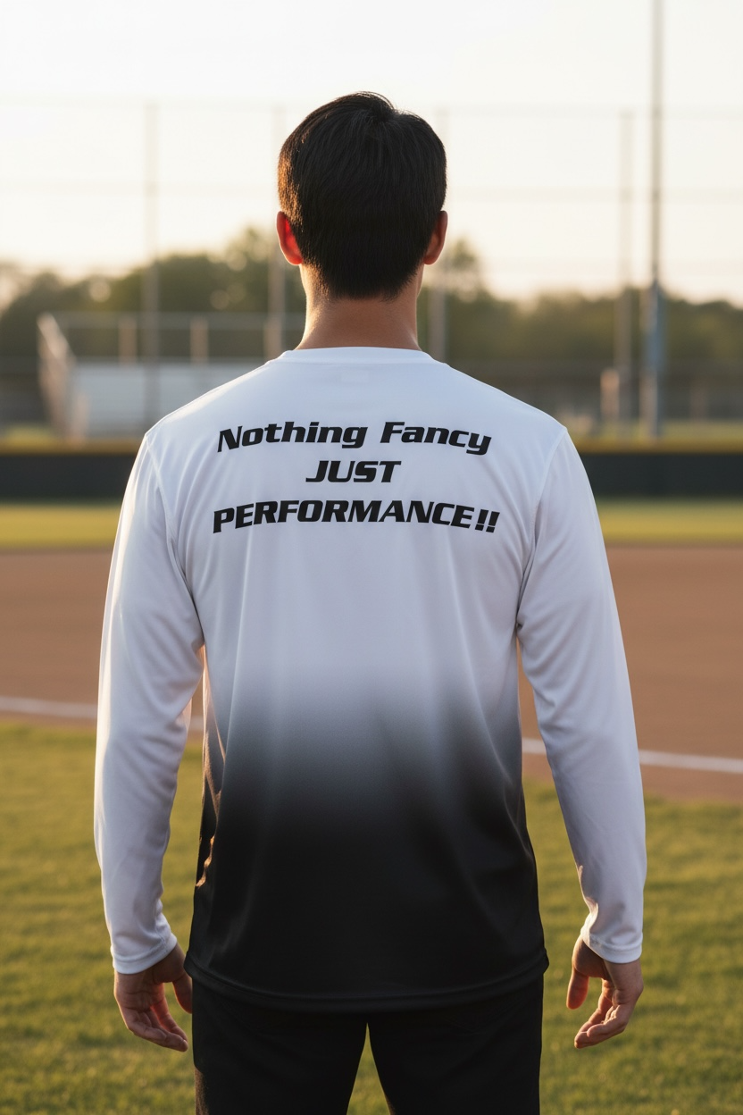 Juno "Nothing Fancy Just Performance"  Long Sleeve