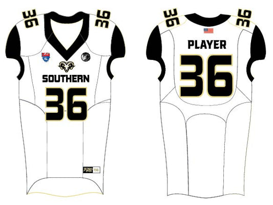 2025 Southern Rams AYF Football Game Jerseys