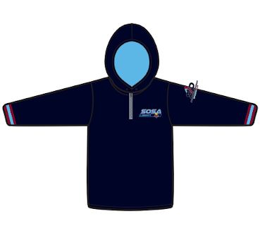 SOSA Long Sleeve 1/4 zip BP Jacket